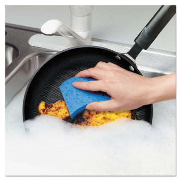 Scotch-Brite® Non-scratch Multi-purpose Scrub Sponge, 4.4 X 2.6, 0.8" Thick, Blue, 3-pack freeshipping - TVN Wholesale